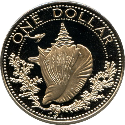 1 Dollar - Elizabeth II back