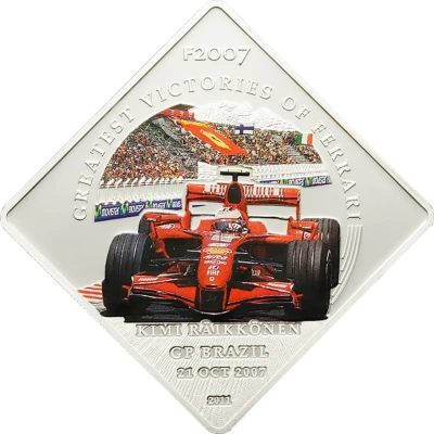 1 Dollar F2007: Kimi Räikkönen back