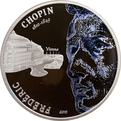 1 Dollar Frédéric Chopin: Vienna back