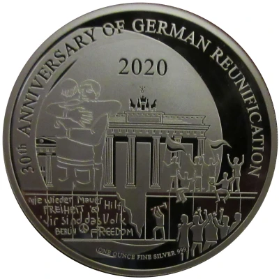 1 Dollar German Reunification back