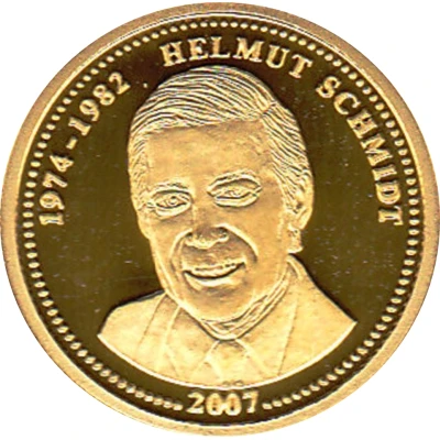 1 Dollar Helmut Schmidt back