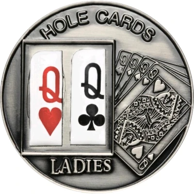 1 Dollar Hole Cards: Ladies ♥♧ ND back