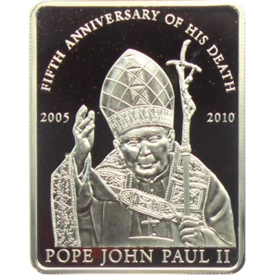 1 Dollar John Paul II back