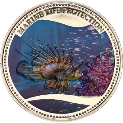 1 Dollar Lionfish back