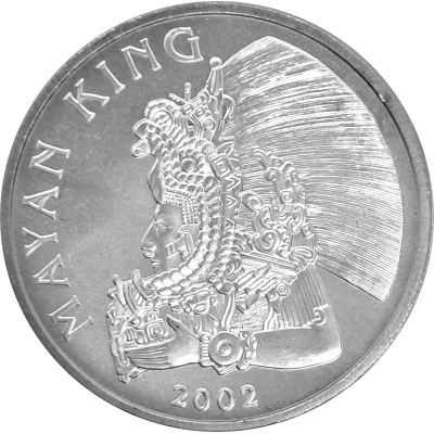 1 Dollar Mayan king back