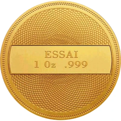 1 Dollar Ocean Scene - Gold Essai back