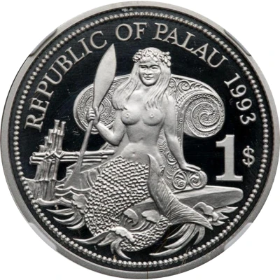 1 Dollar Ocean Scene - Palladium Essai front