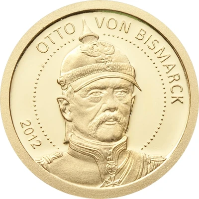 1 Dollar Otto von Bismarck back