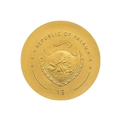 1 Dollar Romulus Augustulus gold coin front