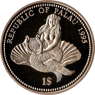 1 Dollar Sea Horse front