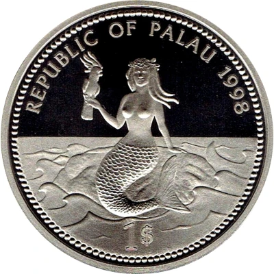 1 Dollar Sea Turtle front