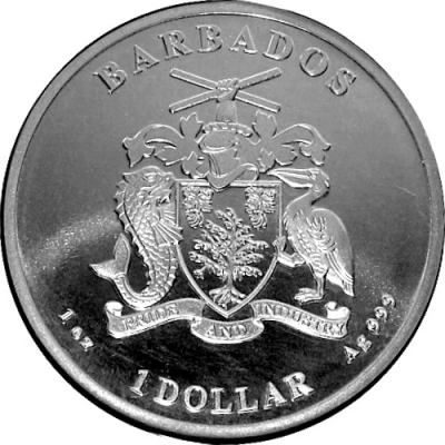 1 Dollar Seahorse front