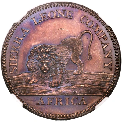 1 Dollar Sierra Leone Company; type "100" front