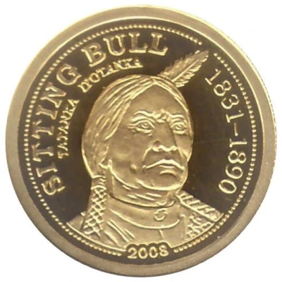 1 Dollar Sitting Bull back