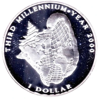 1 Dollar Third Millennium back