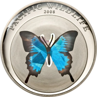 1 Dollar Ulysses Butterfly back