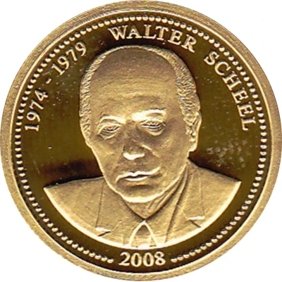 1 Dollar Walter Scheel back