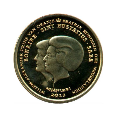 1 Dollar - Willem-Alexander and Beatrix front