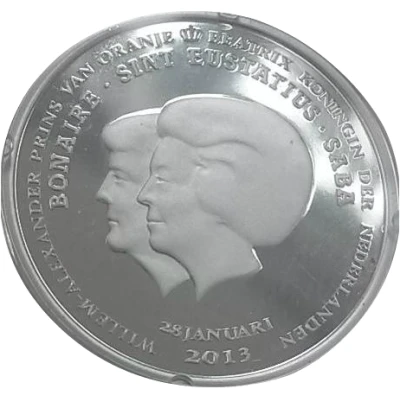 1 Dollar - Willem-Alexander and Beatrix front