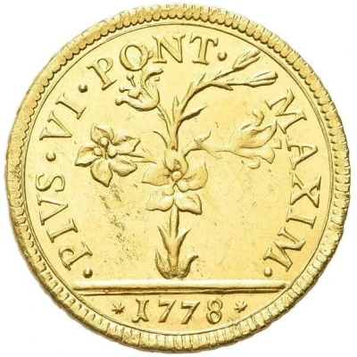 1 Doppia - Pius VI front