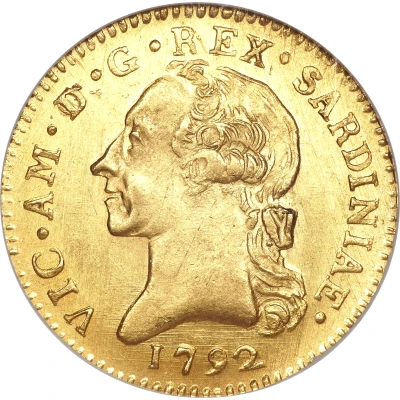 1 Doppia - Victor Amadeus III front