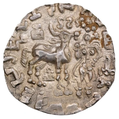 1 Drachm - Amoghabhuti 200 BC - 100 BC front