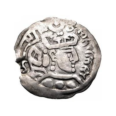 1 Drachm - Anonymous Bukhar Khudat; "Mug" type; S countermark ND front