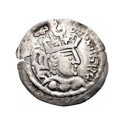 1 Drachm - Anonymous Bukhar Khudat; "Mug" type; plier countermark ND front