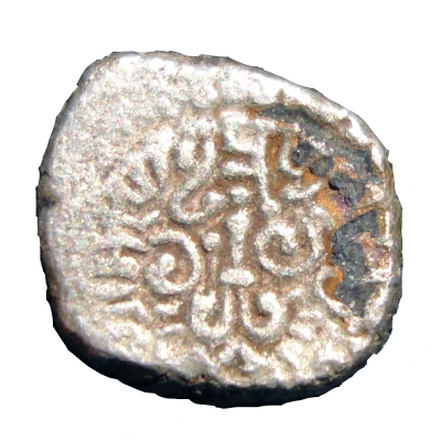 1 Drachm - Kumaragupta I - Gupta Dynasty back