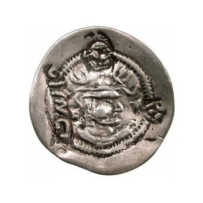 1 Drachm Peroz imitation; Northern Tokharistan ND front