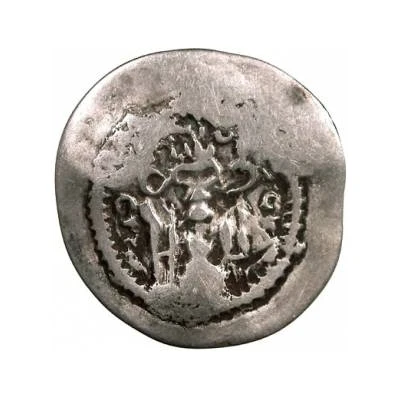 1 Drachm Peroz imitation; Northern Tokharistan ND back