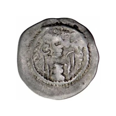 1 Drachm Peroz imitation; Northern Tokharistan ND back