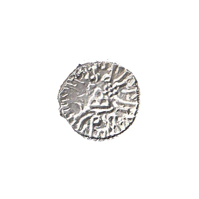 1 Drachm - Rudrasena III Western Satraps back