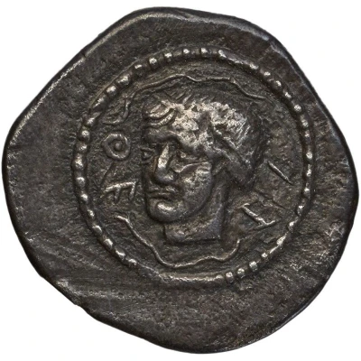 1 Drachm With legend 375 BC - 350 BC front