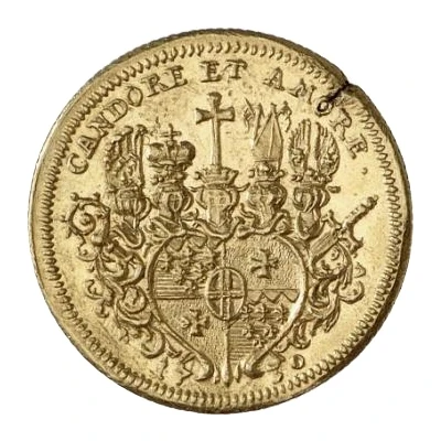 1 Ducat - Adolph of Dalberg back