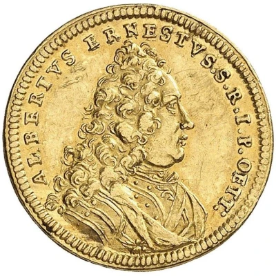 1 Ducat - Albert Ernest II ND front