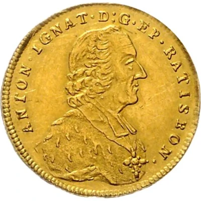 1 Ducat - Anthony Ignatius Joseph front