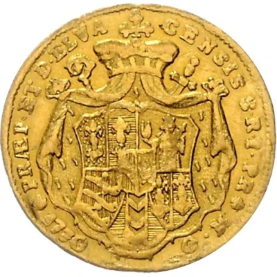 1 Ducat - Anthony Ignatius Joseph back