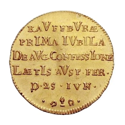 1 Ducat Bicentennial of Augsburg Confession back