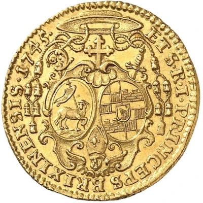 1 Ducat - Caspar Ignaz von Künigl back