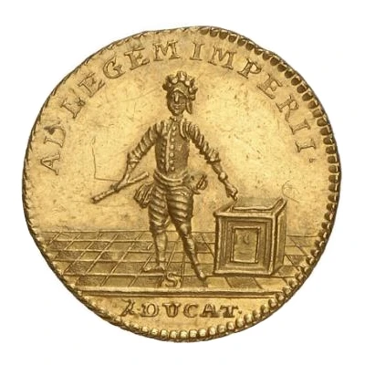 1 Ducat - Charles August back