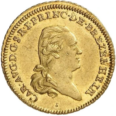 1 Ducat - Charles August front