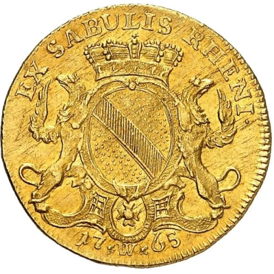 1 Ducat - Charles Frederick back