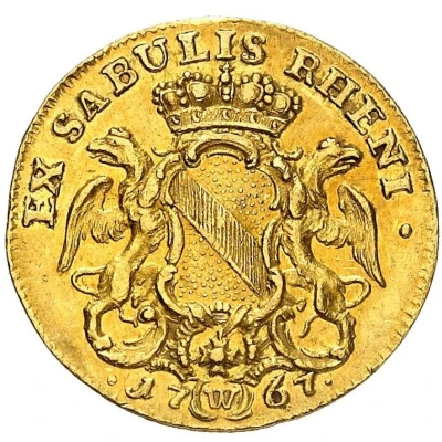 1 Ducat - Charles Frederick back