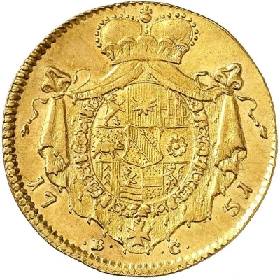 1 Ducat - Charles Frederick back