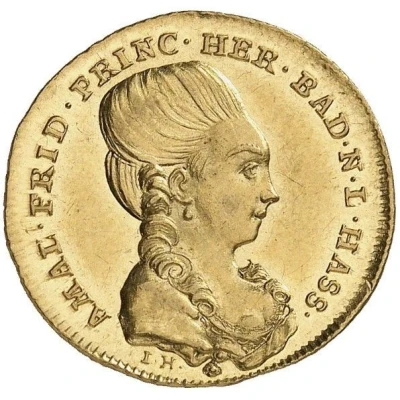 1 Ducat - Charles I Frederick Birth of twin daughters front