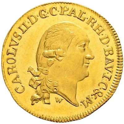 1 Ducat - Charles II August front