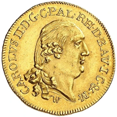 1 Ducat - Charles II front