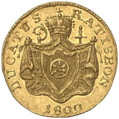 1 Ducat - Charles Theodore of Dalberg back