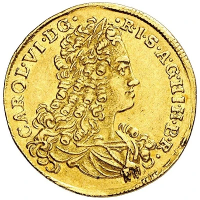 1 Ducat - Charles VI Breslau front